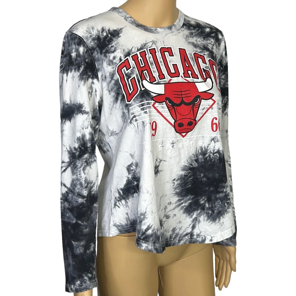 NBA Chicago Bulls 1966‎ Basketball Womens Small Long Sleeve Blouse Shirt - Picture 4 of 10